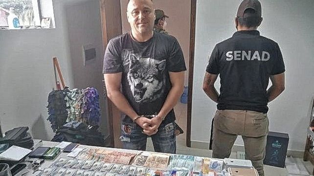 Ucraniano que iba en el baúl del auto en Entre Ríos, cayó preso con 967 kg de cocaína