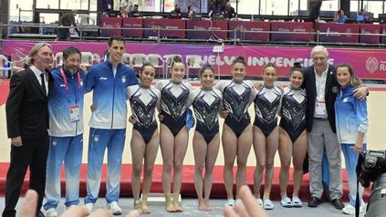 Argentina cortó la racha brasileña en gimnasia artística y se llevó la dorada en los Juegos Suramericanos
