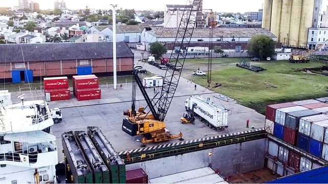 El Puerto de Concepción del Uruguay es parte del sistema logístico multimodal de la región.