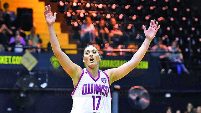 Gisela Vega dejó un rato el básquet para ser mamá