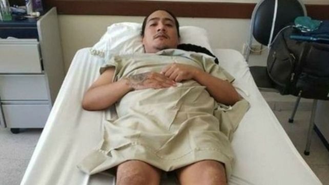 herido. Vilca será finalmente operado en Jujuy. El gobierno debió pagar para poder sacarlo de Bolivia.