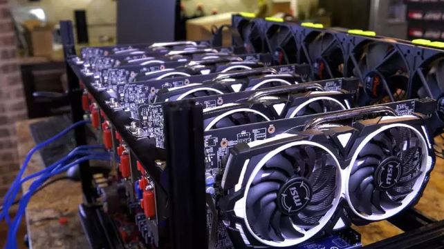 La Afip detectó en Rosario una granja de criptomonedas no declarada