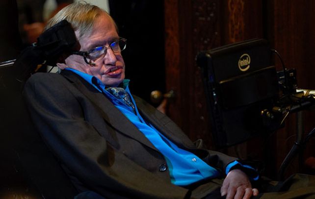 Asombroso. Hawking