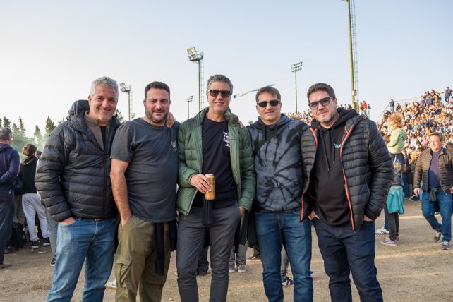 Rodrigo Sauán, Ramiro Gaínza, Alfredo Genera, Diego Berretta y Lisandro Rossi 