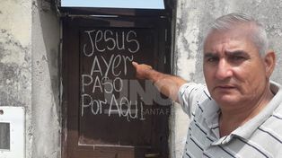 El día que Jesús posó sus manos sobre barrio Los Hornos