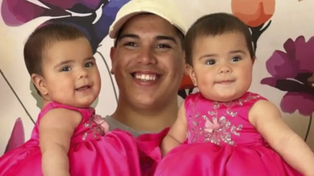 Thiago, ex Gran Hermano 2022 junto a sus pequeñas hijas Aimé y Laia