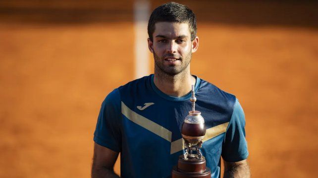 Díaz Acosta recibió una wildcard en el Argentina Open tras la baja de Monfils