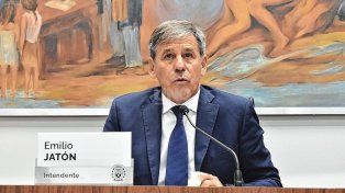 El intendente de la ciudad de Santa Fe Emilio Jatón