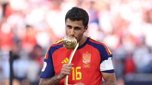 Rodri ganó el Balón de Oro como mejor jugador del Mundial 2026