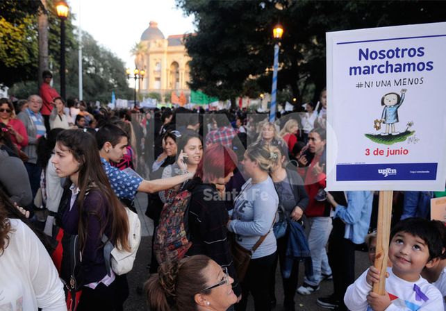 El 3 de junio. Gran parte de la sociedad se movilizó para exigir la prevención de ese tipo se muertes.