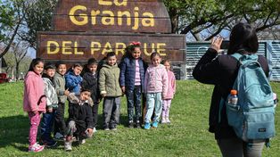La Granja Educativa del Parque Regional se transformó en un gran atractivo para las familias, no sólo de Villa Gobernador Gálvez, sino de toda la región.