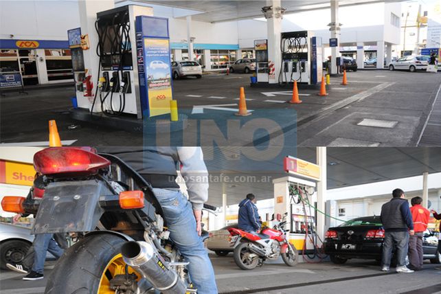El 70% de las estaciones, sin nafta y podría no haber colectivos