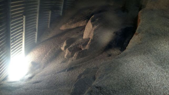 Bomberos Voluntarios Villaguay controlaron incendio en silos con 100 toneladas de soja