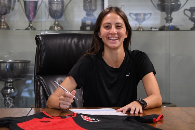 El día que firmó su primer contrato con Newell's, a principios de 2026. El vínculo tiene vigencia hasta fin de año.