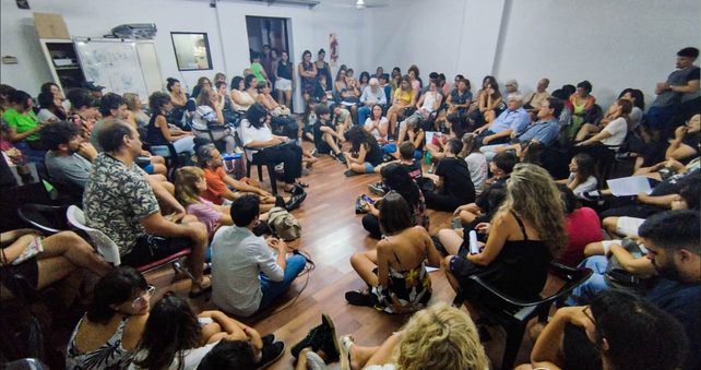 El Colegio de Psicólogos alojó a médicos trabajadores sociales