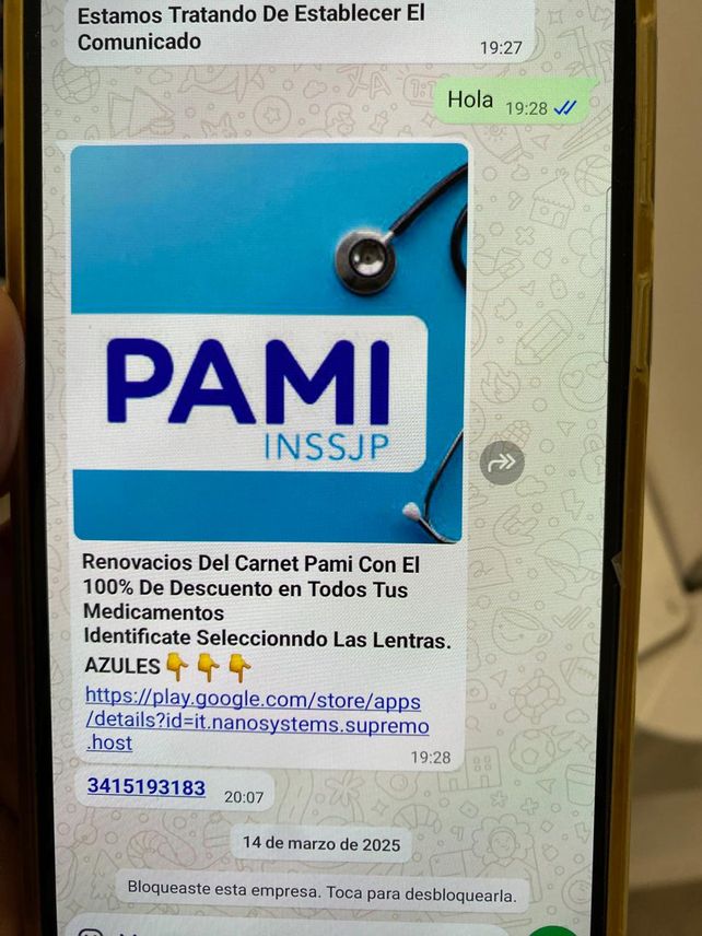 Alertan sobre estafas a jubilados mediante Facebook: los delincuentes se hacen pasar por personal de Pami