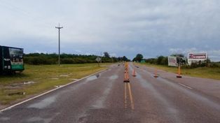 Hay cortes en la Ruta 1 por las importantes lluvias