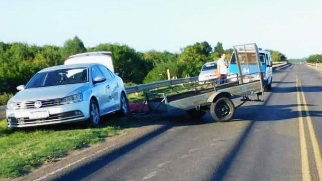 Imputaron por homicidio culposo y dieron domiciliaria al conductor de la camioneta que llevaba el trailer que mató a Lorena Gaisser cerca de Gualeguaychú.