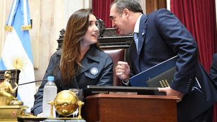 La vicepresidenta fue clave en la aprobación de la Ley Bases.