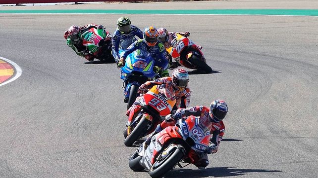 Se cancelaron varias pruebas de Moto GP por coronavirus.