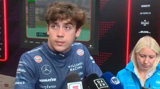 Franco Colapinto: Estoy muy triste