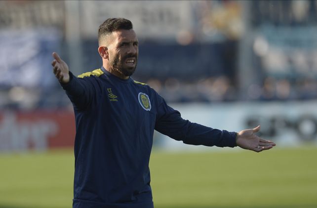 Tevez deberá enderezar el rumbo de este Central que viene de quedar elminado de la Copa Argentina.