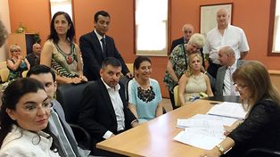 Por el paro en el Registro Civil, los casamientos ya son comunitarios