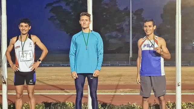 El santafesino José Zabala se impuso en los 3000 llanos en la Semana del Mar