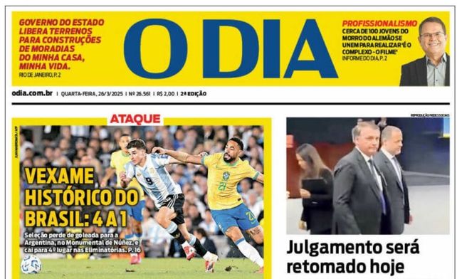 La prensa de Brasil fue letal con el equipo y resaltó que fue una vergüenza histórica