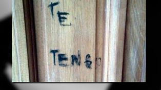 Te tengo, el mensaje amenazador de un hombre a su ex
