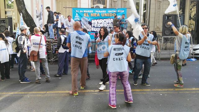 Entre Ríos ya se encolumna en la Marcha Federal Educativa