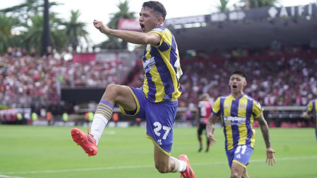 Gaspar Daurte lo grita con alma y vida en el clásico. La mandó a la red tras el toque de Quintana.