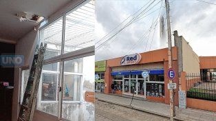 Hicieron un boquete y entraron a robar en local de indumentaria