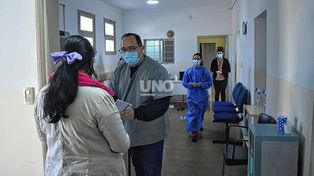 El vacunatorio habilitado en las instalaciones del viejo hospital Iturraspe