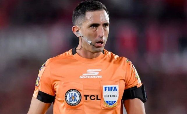 El rosarino Nazareno Arasa estará al frente de Independiente - Boca
