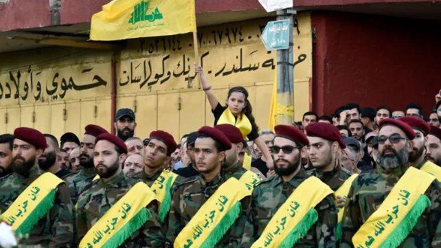 Milicianos de Hezbollah&nbsp;