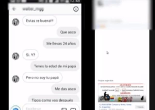 El fragmento de la conversación que destapó el caso.&nbsp;