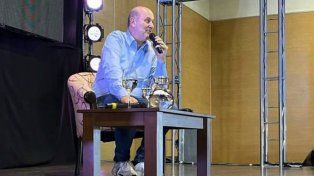 El ministro Sturzenegger pasó por Concordia en el marco de la campaña electoral.