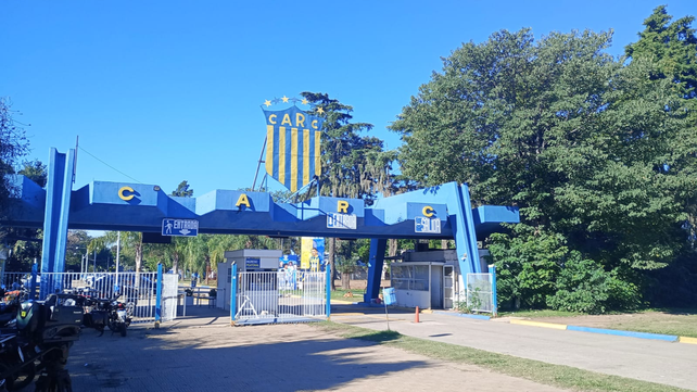 Ciudad Deportiva de Rosario Central este jueves por la tarde