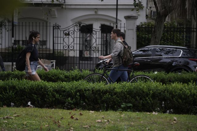 Histórico. Hace años que los ciclistas piden una bicisenda en Oroño