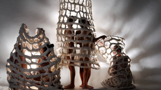 Proyecto Habitat, parte de la muestra Habitar lo blando en el Museo Castagnino.&nbsp;