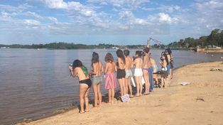 Se realizó el tetazo en Paraná
