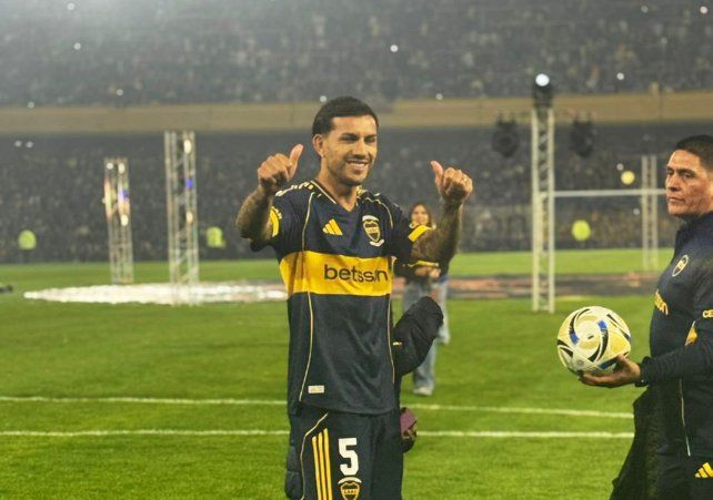 Con Paredes, la 5 de Boca volvió a tener un dueño con nombre y estilo propio