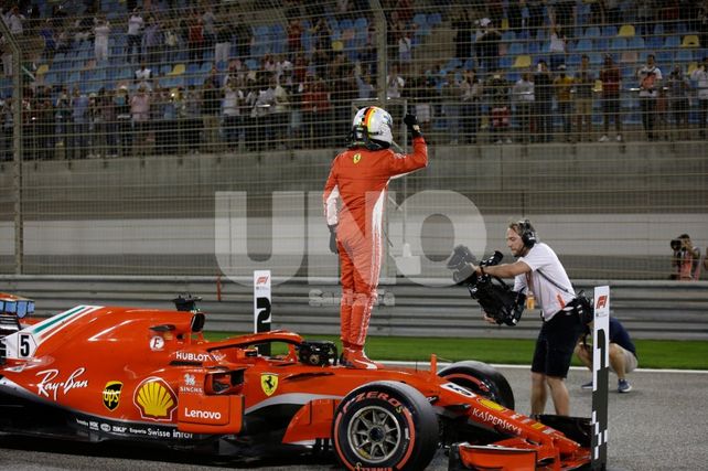 Vettel se quedó con la pole para el GP de Bahrein