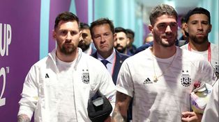 Con Tagliafico y el Papu