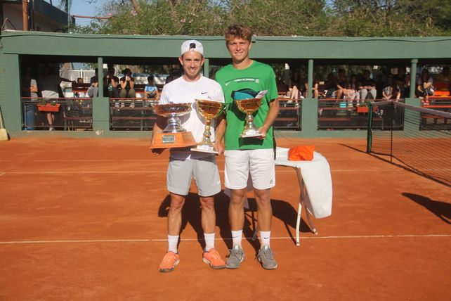 Buscando un perfil profesional. Los ganadores de la Copa Pichin Tonella 2023 fueron Gastón Cantero y Facundo Bermejo.