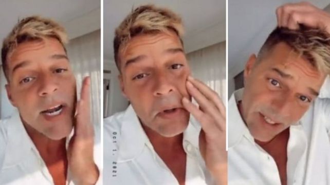 Ricky Martin reapareció y disipó las sospechas que había en torno a su cara.&nbsp;