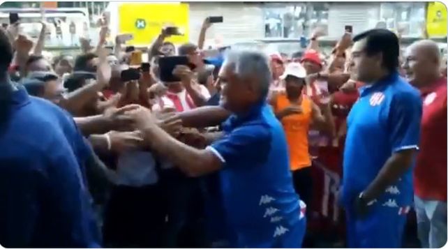 Leo Madelón, la gran atracción de los hinchas en la previa