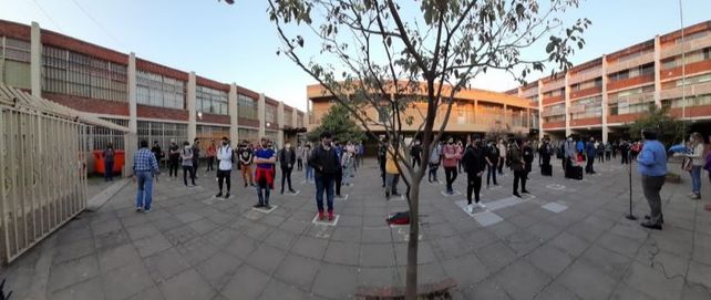 La Escuela Técnica Nº 466, de Rouillón y Mendoza, tiene una matrícula de 1.200 alumnos.