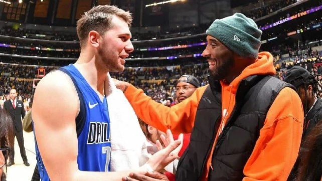 Luka Doncic y Kobe Bryant.